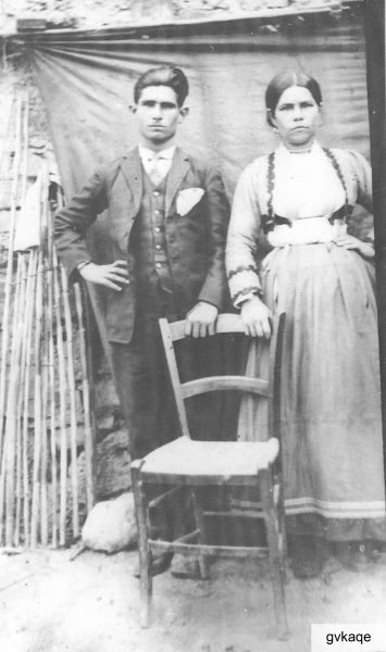 Metà anni Venti del Novecento: Efisio e Raffaella Ollosu
