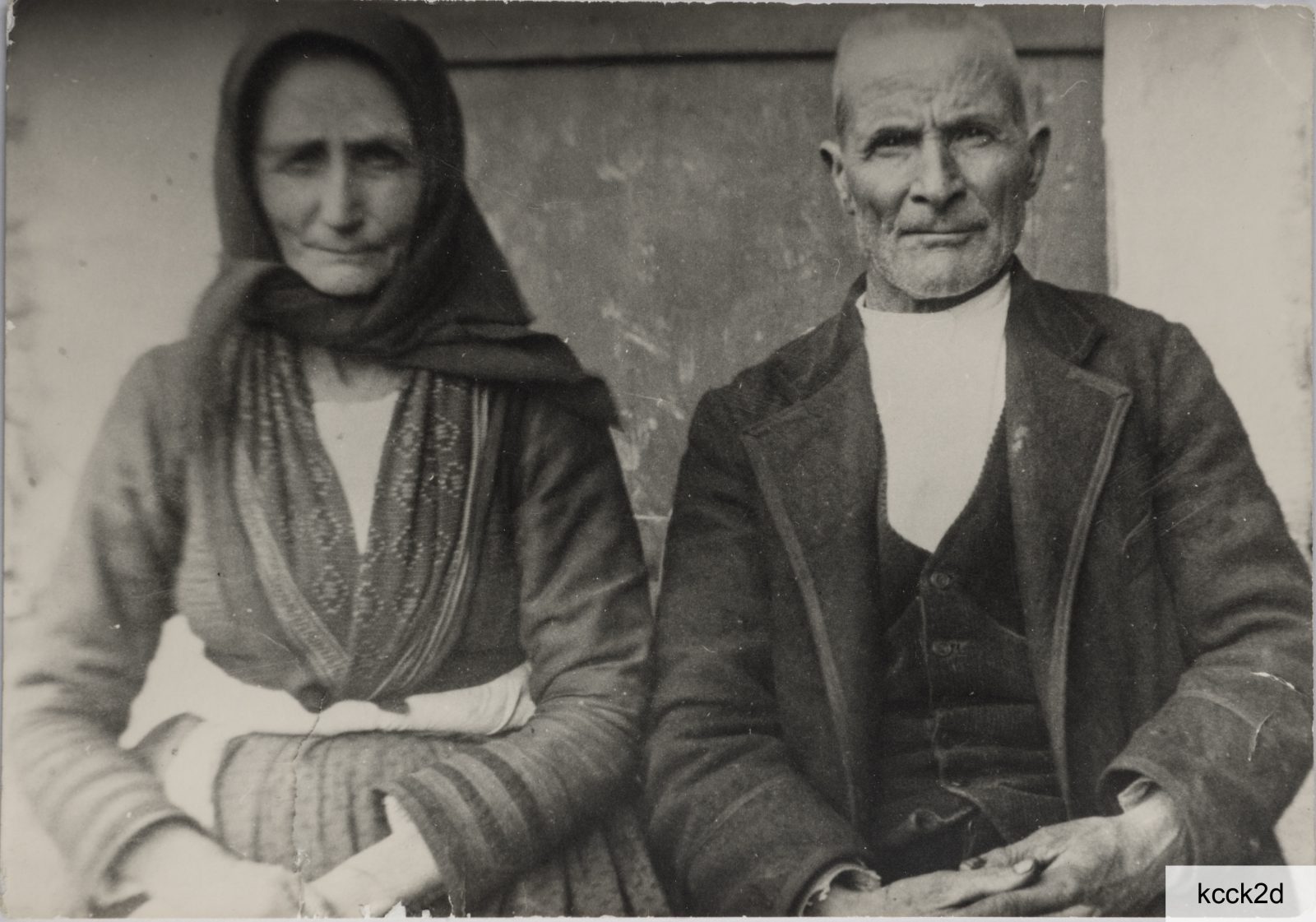Giuseppe Caboni (1862-1937) e la moglie Giuseppina Flore (1866-1944)