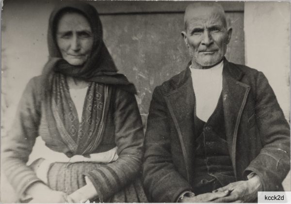 Giuseppe Caboni (1862-1937) e la moglie Giuseppina Flore (1866-1944)