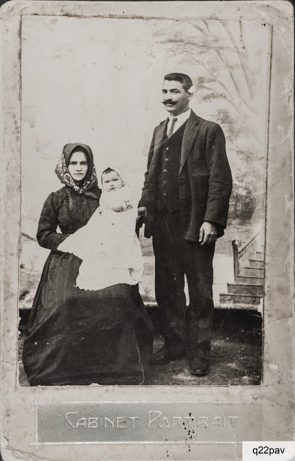 Nino Fadda, Luigia Orrù e la figlia Maria Annica